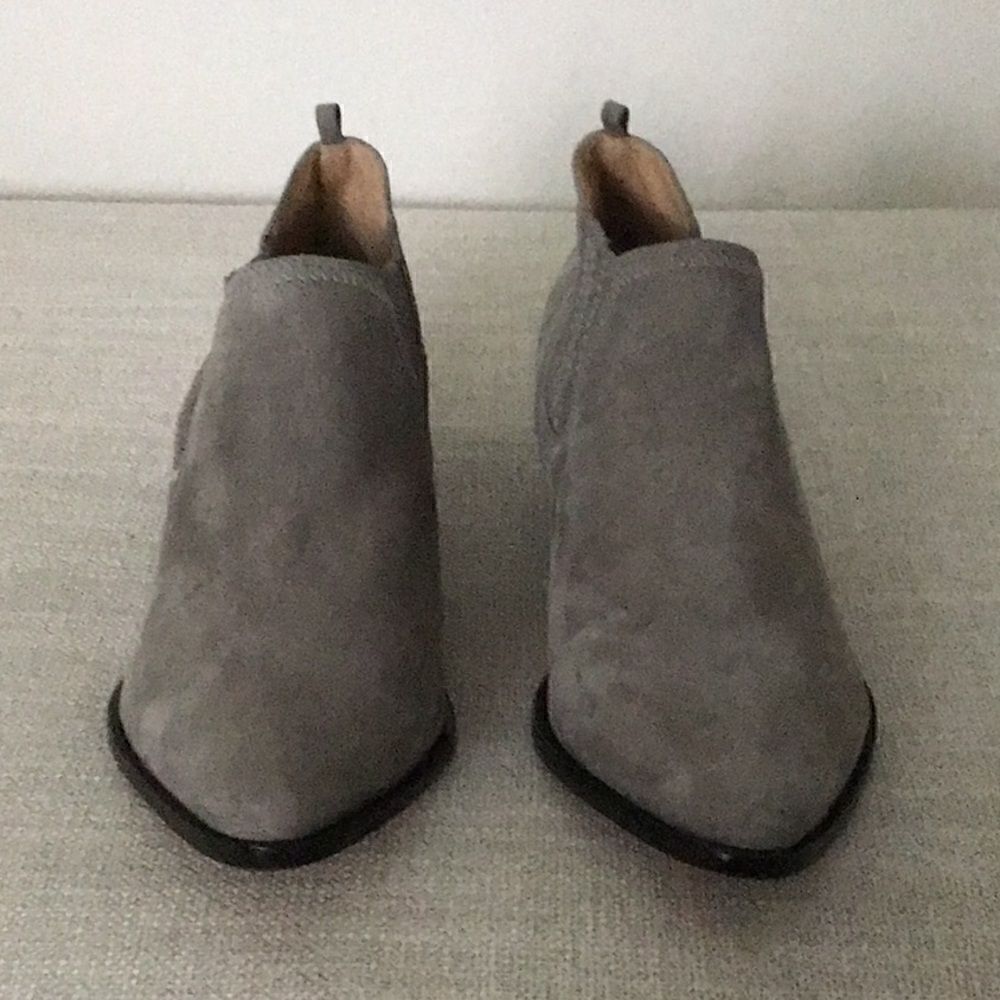 SCHULTZ Jacqueline Bootie Gray Suede - Picture 8 of 12